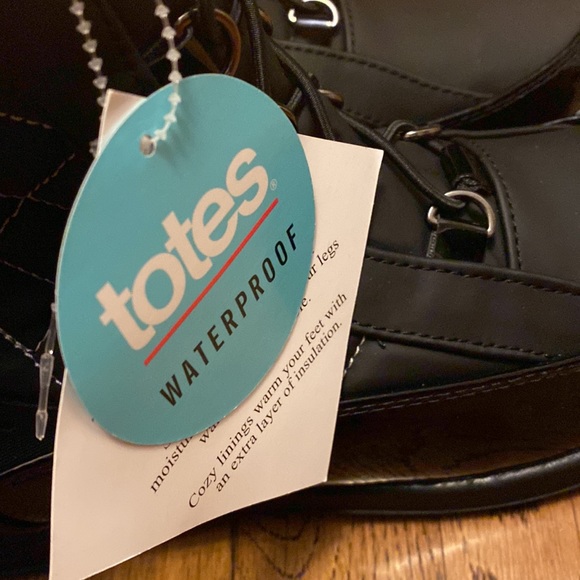 🌻2 for $39 🏷️Totes ThermoLite Boots Cozy Insulated Waterproof Boots • Size 9.5 - Picture 6 of 10